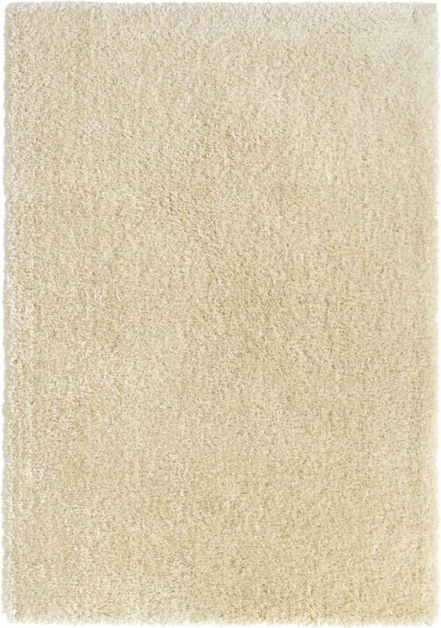 ForYou Prolenta Premium Vloerkleed shaggy hoogpolig 50 mm 140x200 cm beige