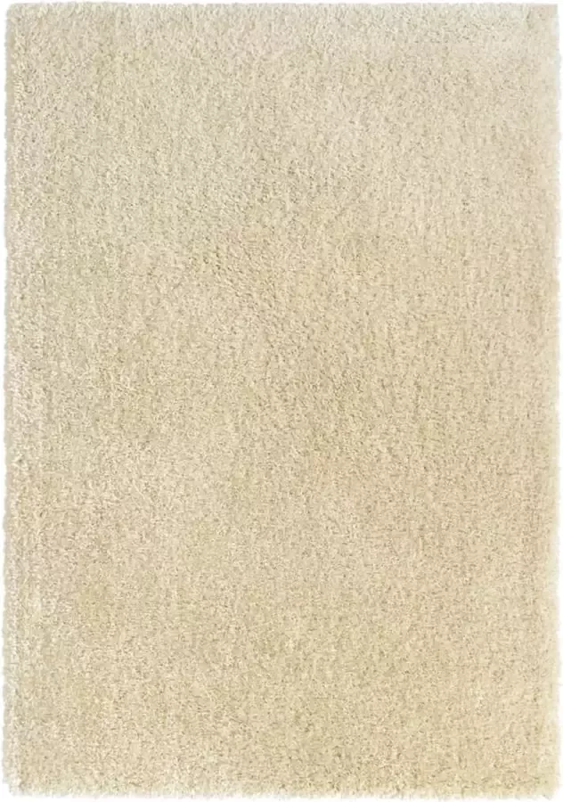 ForYou Prolenta Premium Vloerkleed shaggy hoogpolig 50 mm 140x200 cm beige