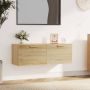 ForYou Prolenta Premium Wandkast 100x36 5x35 cm bewerkt hout sonoma eikenkleurig - Thumbnail 2