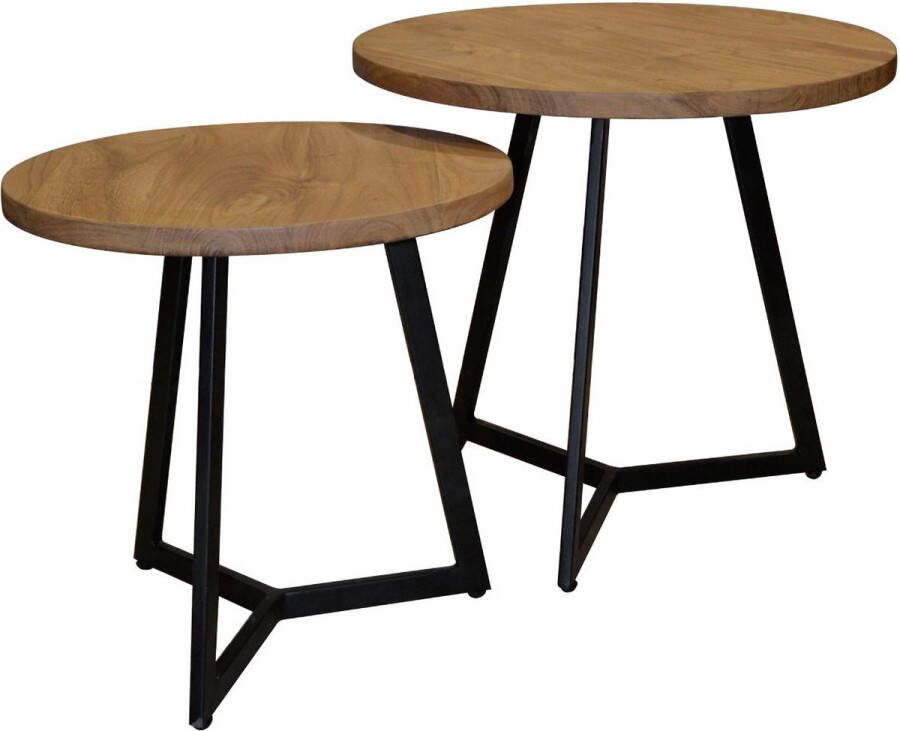 Fraaai Bijzettafel Jord Set van Twee - Foto 3