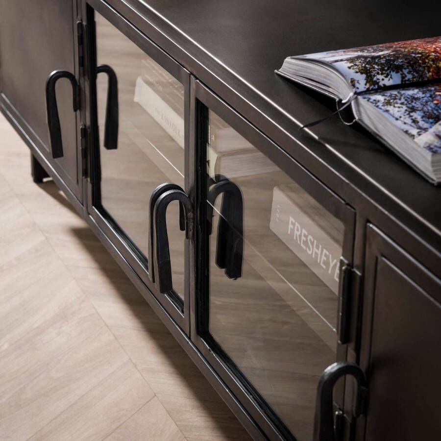 Fraaai Evan tv-meubel metaal 180 cm