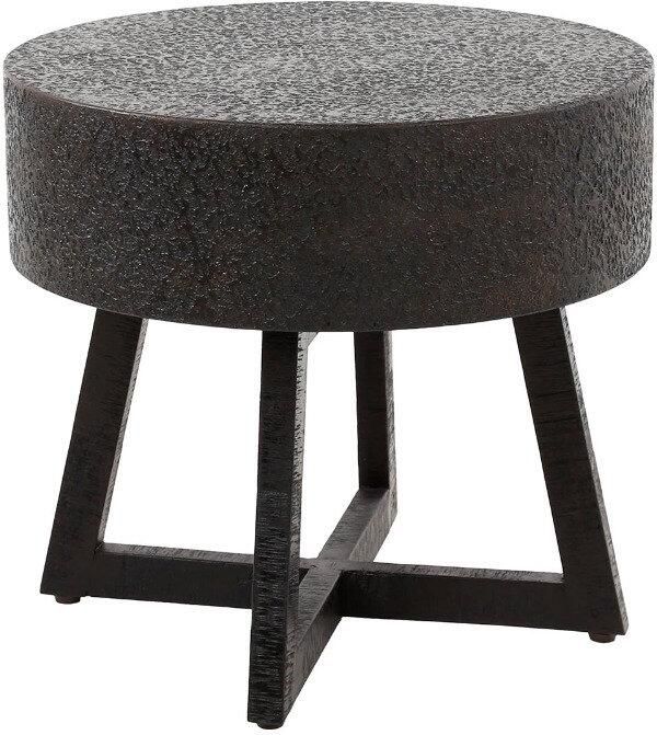 Fraaai Sonja salontafel ø50 ferro metallic
