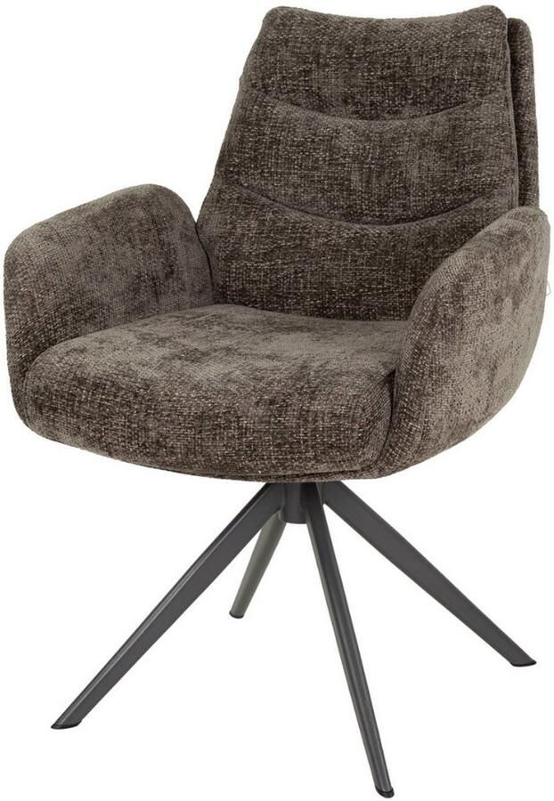 Fraaai Zac armstoel lounge rich taupe
