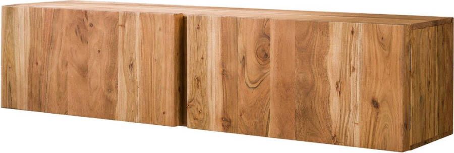 Fraaai Kelsey zwevend tv-meubel 150 cm acacia hout