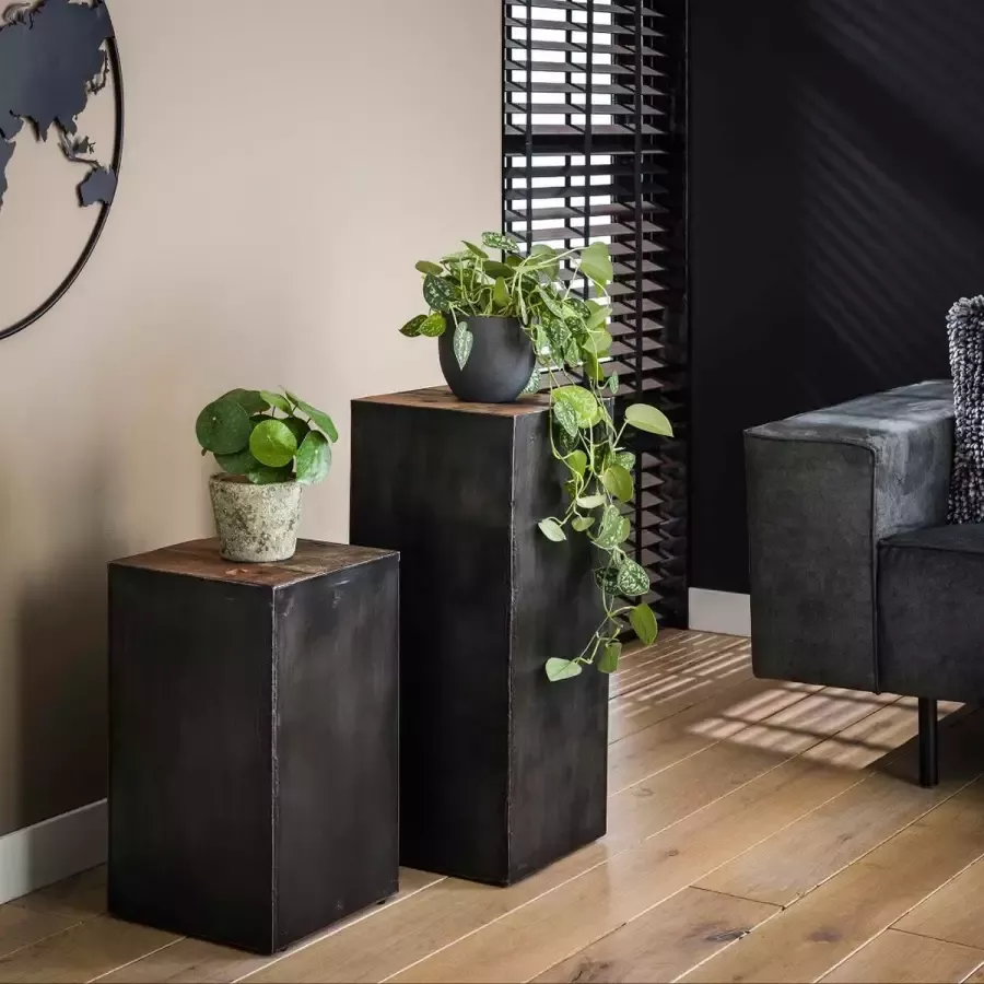 Fraaai Plantentafel Bijzettafel Roger 70 cm