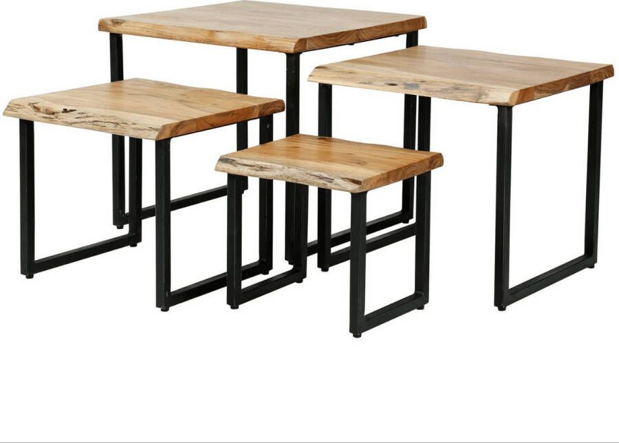 Fraaai Salontafel Tom set van 4