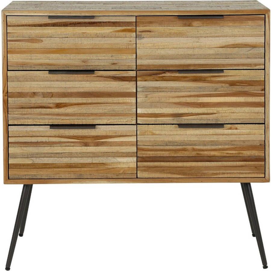 Fraaai Sema ladekast 6 lades teakhout - Foto 2