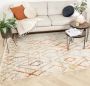 Fraai Hoogpolig vloerkleed Blend Diamond Terra 120x170cm - Thumbnail 2