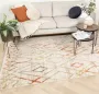 Fraai Hoogpolig vloerkleed Blend Diamond Terra 160x230cm - Thumbnail 2