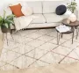 Fraai Hoogpolig vloerkleed Blend Lines Terra 200x290cm - Thumbnail 1