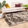 Fraai Hoogpolig vloerkleed Glorious Zilver Grijs 240x340cm - Thumbnail 2
