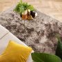 Fraai Hoogpolig vloerkleed Glorious Zilver Grijs 240x340cm - Thumbnail 1