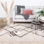 Fraai Hoogpolig vloerkleed Sensa Pair Creme Zwart 200x290cm - Thumbnail 3