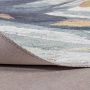 Fraai Modern vloerkleed Strong Brush Blauw Geel 160x230cm - Thumbnail 1