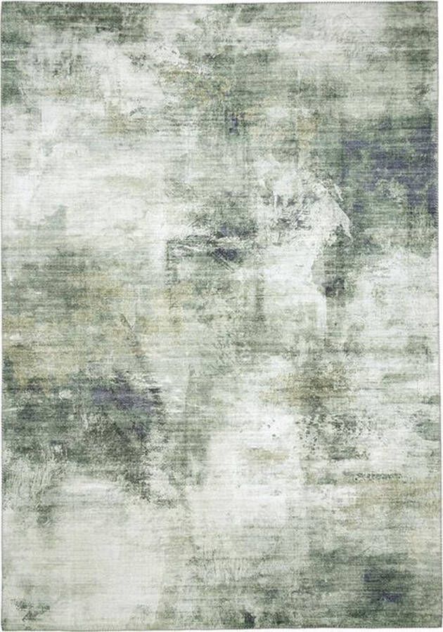 Fraai Modern vloerkleed Strong Groen 140x200cm