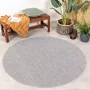Fraai Rond buitenkleed Costa Donkergrijs Ø 200cm - Thumbnail 1