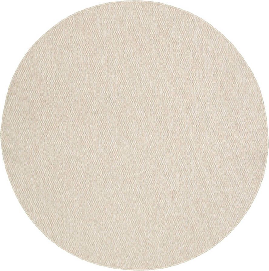 Fraai Rond buitenkleed Costa Zand Ø 120cm