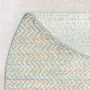 Fraai Rond modern buitenkleed Playa Aztec Groen Ø 240cm - Thumbnail 1