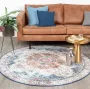 Fraai Rond Vintage vloerkleed Azara Lichtblauw Ø 160cm - Thumbnail 1