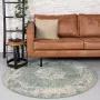 Fraai Rond vintage vloerkleed Wonder Groen Ø 150cm - Thumbnail 2