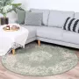 Fraai Rond vintage vloerkleed Wonder Groen Ø 150cm - Thumbnail 1