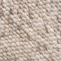 Fraai Rond wollen vloerkleed Feline Bruin Gemeleerd Ø 100cm - Thumbnail 2