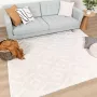Fraai Scandinavisch vloerkleed Lova Diamond Crème 200x290cm - Thumbnail 1
