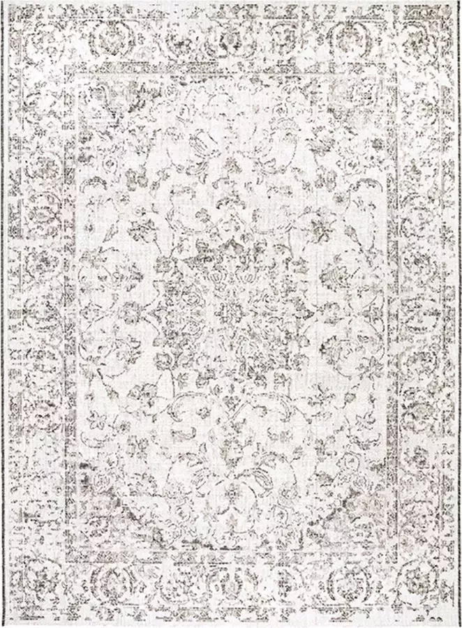 Fraai Vintage buitenkleed Victoria Oriental Grijs 200x290cm