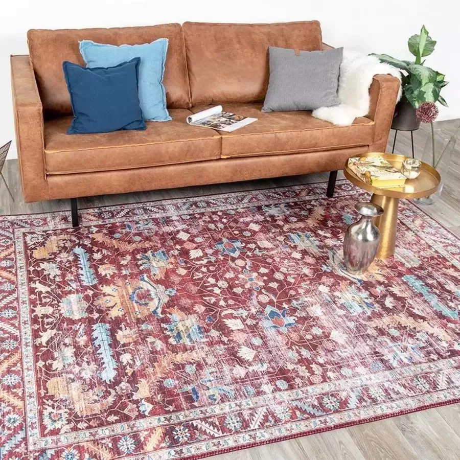 Fraai Vintage vloerkleed Azara Persia Rood 160x230cm