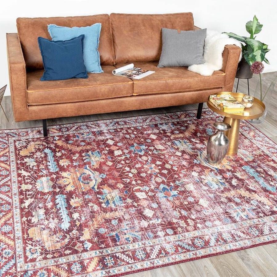 Fraai Vintage vloerkleed Azara Persia Rood 270x370cm
