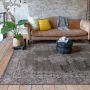 Fraai Vintage vloerkleed Dreams antraciet bruin 200 x 290 cm - Thumbnail 2