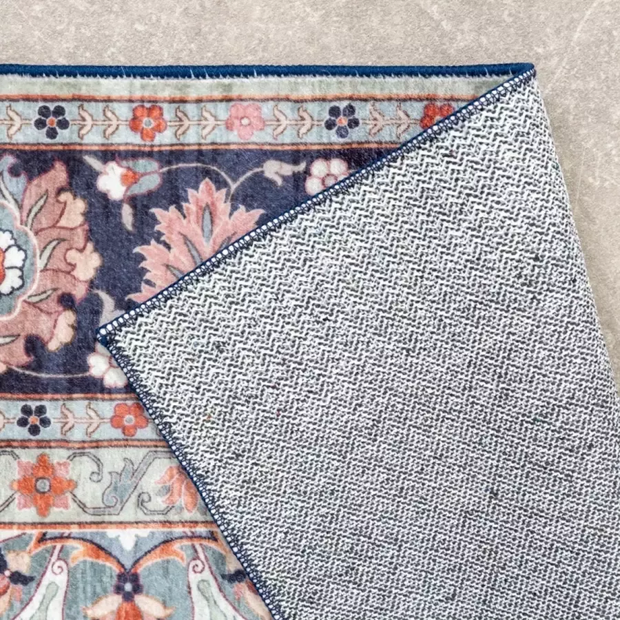 Fraai Vintage vloerkleed Imagine Oriental Blauw 140x200cm
