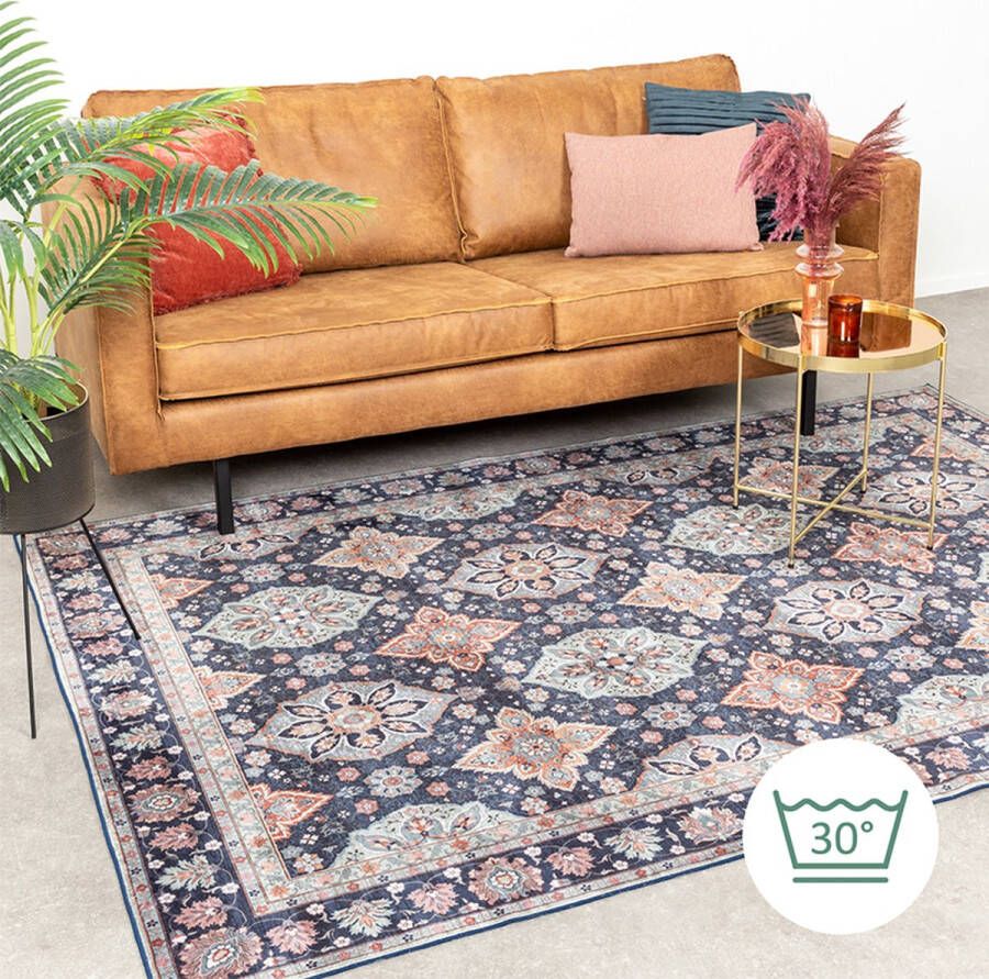 Fraai Vintage vloerkleed Imagine Oriental Blauw 160x230cm