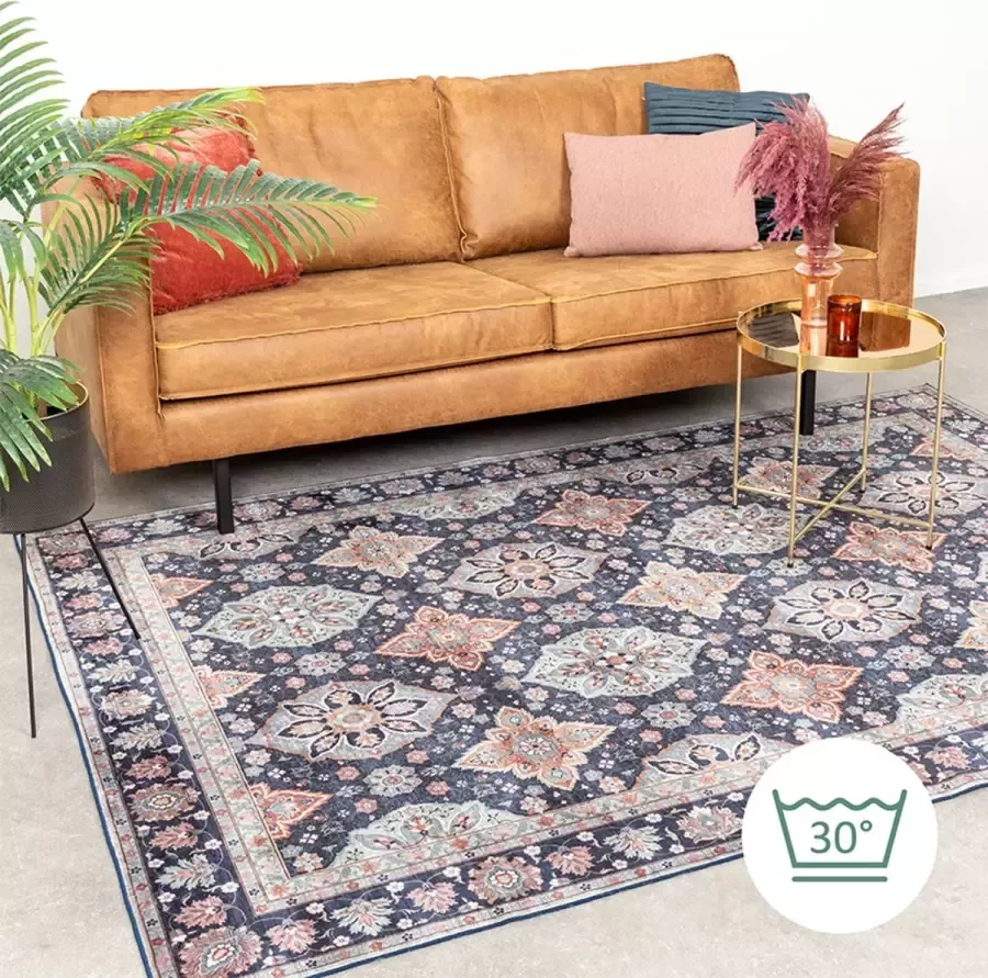 Fraai Vintage vloerkleed Imagine Oriental Blauw 160x230cm