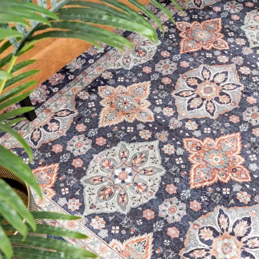 Fraai Vintage vloerkleed Imagine Oriental Blauw 200x290cm
