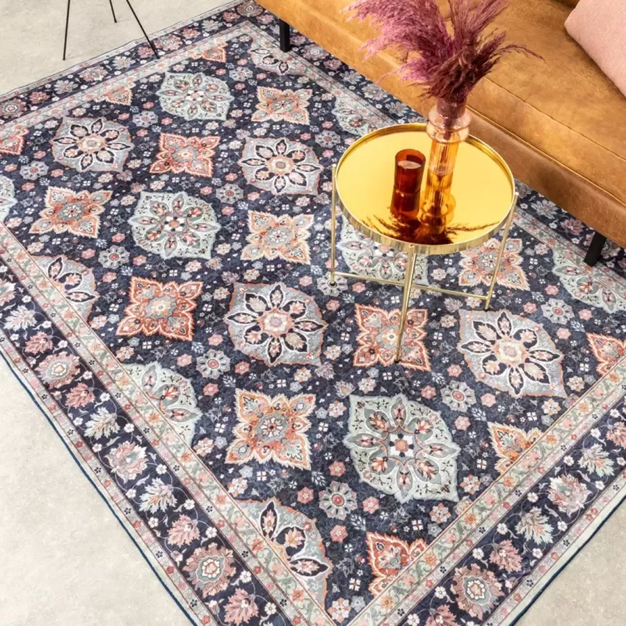 Fraai Vintage vloerkleed Imagine Oriental Blauw 230x330cm