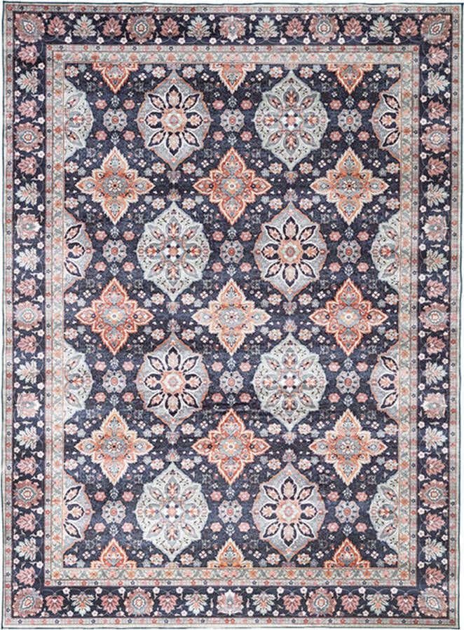 Fraai Vintage vloerkleed Imagine Oriental Blauw 80x150cm
