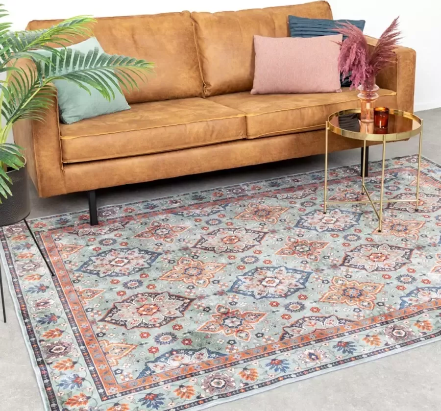 Fraai Vintage vloerkleed Imagine Oriental Groen 160x230cm