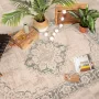 Fraai Vintage vloerkleed Spring Medaillon Creme Groen 120x170cm - Thumbnail 3