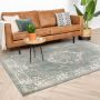 Fraai Vintage vloerkleed Spring Medaillon Groen Creme 240x330cm - Thumbnail 2