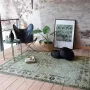 Fraai Vintage vloerkleed Wonder Groen Zwart 185x275cm - Thumbnail 1