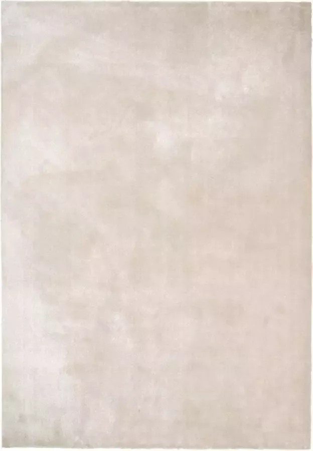 Fraai Wasbaar viscose vloerkleed Vive Creme 240x340cm