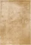 Fraai Wasbaar viscose vloerkleed Vive Goud 140x200cm - Thumbnail 1