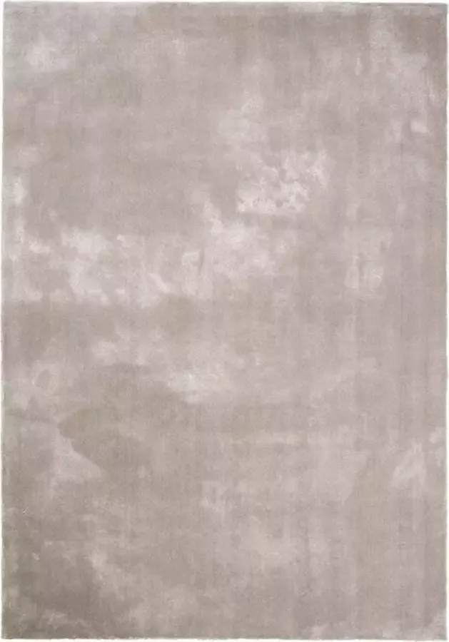 Fraai Wasbaar viscose vloerkleed Vive Grijs 140x200cm