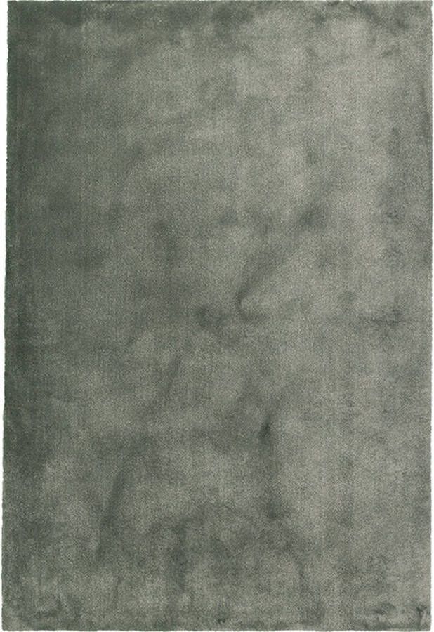 Fraai Wasbaar viscose vloerkleed Vive Groen 120x170cm