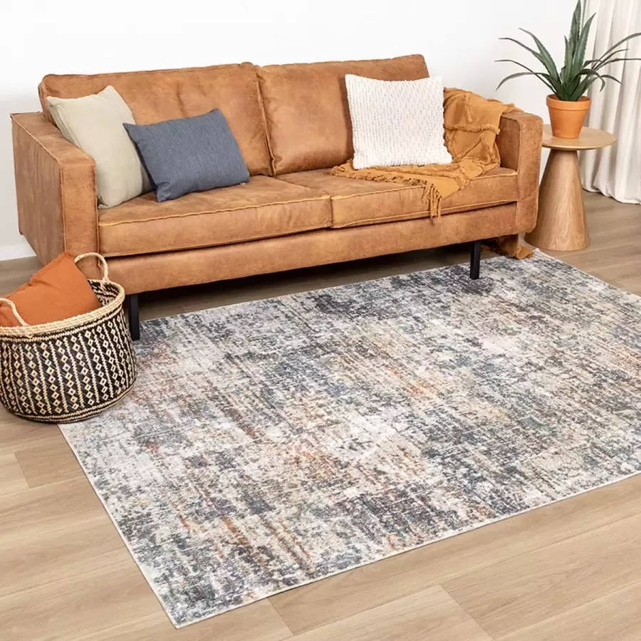 Fraai Wasbaar vloerkleed Nova Abstract Multicolor 200x290cm