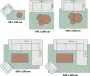 Fraai Wasbaar vloerkleed Nova Aztec Olijfgroen 280x380cm - Thumbnail 1