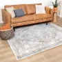 Fraai Wasbaar vloerkleed Nova Aztec Olijfgroen 80x150cm - Thumbnail 1