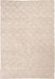 Fraai Wol gevlochten vloerkleed Knit Beige 230x330cm - Thumbnail 1