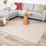 Fraai Wollen vloerkleed Feline Wit Gemeleerd 200x290cm - Thumbnail 2